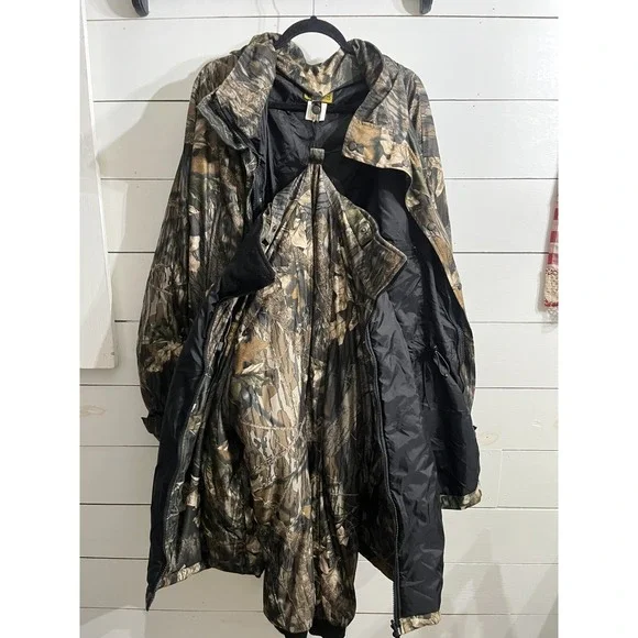 Camo Bear Creek Outfitters Coat Mens Large Heavy Duty Lined Hunting Outdoors XXL - Picture 13 of 16